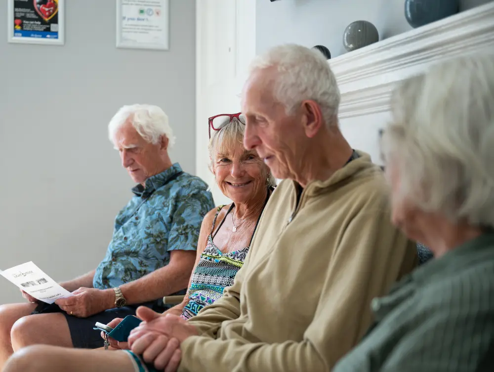Group image reception area The Lighthouse Clinic